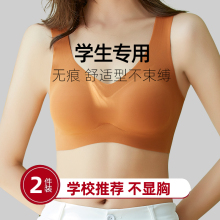 青少年大学生内衣女生初中高中生18岁发育期大胸显小文胸17岁女孩