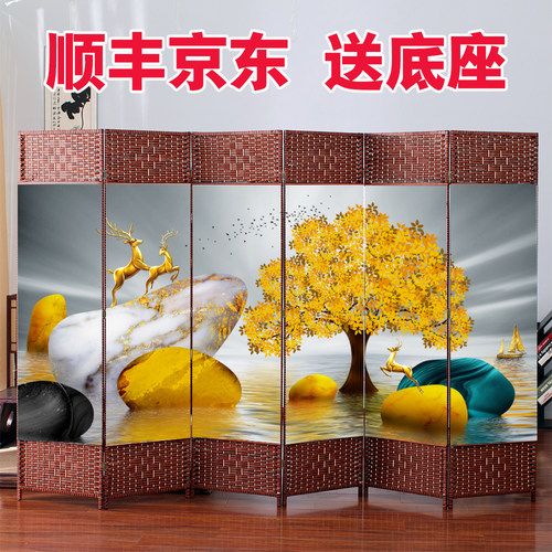 加厚加粗全新升级折叠移动屏风