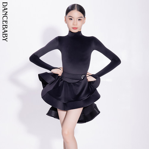 赛场拉丁少儿考级比赛规定服透气