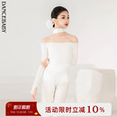 Dancebaby拉丁舞女儿童新款 秋冬专业舞者舞蹈服DAS819 练习套装