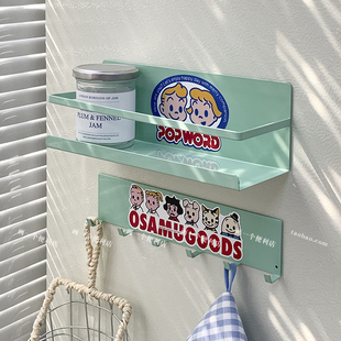 H-store 韩国厨房冰箱贴侧吸收纳架收纳盒磁吸挂钩磁铁洞洞珐琅板