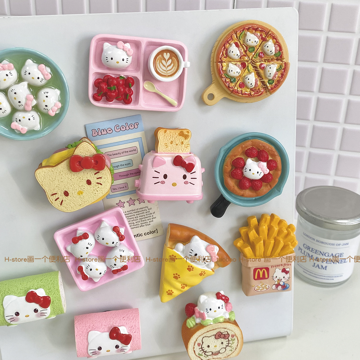 是hellokitty全家桶冰箱贴