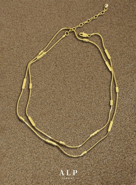 ALPJEWELRY她系列两用叠戴项链