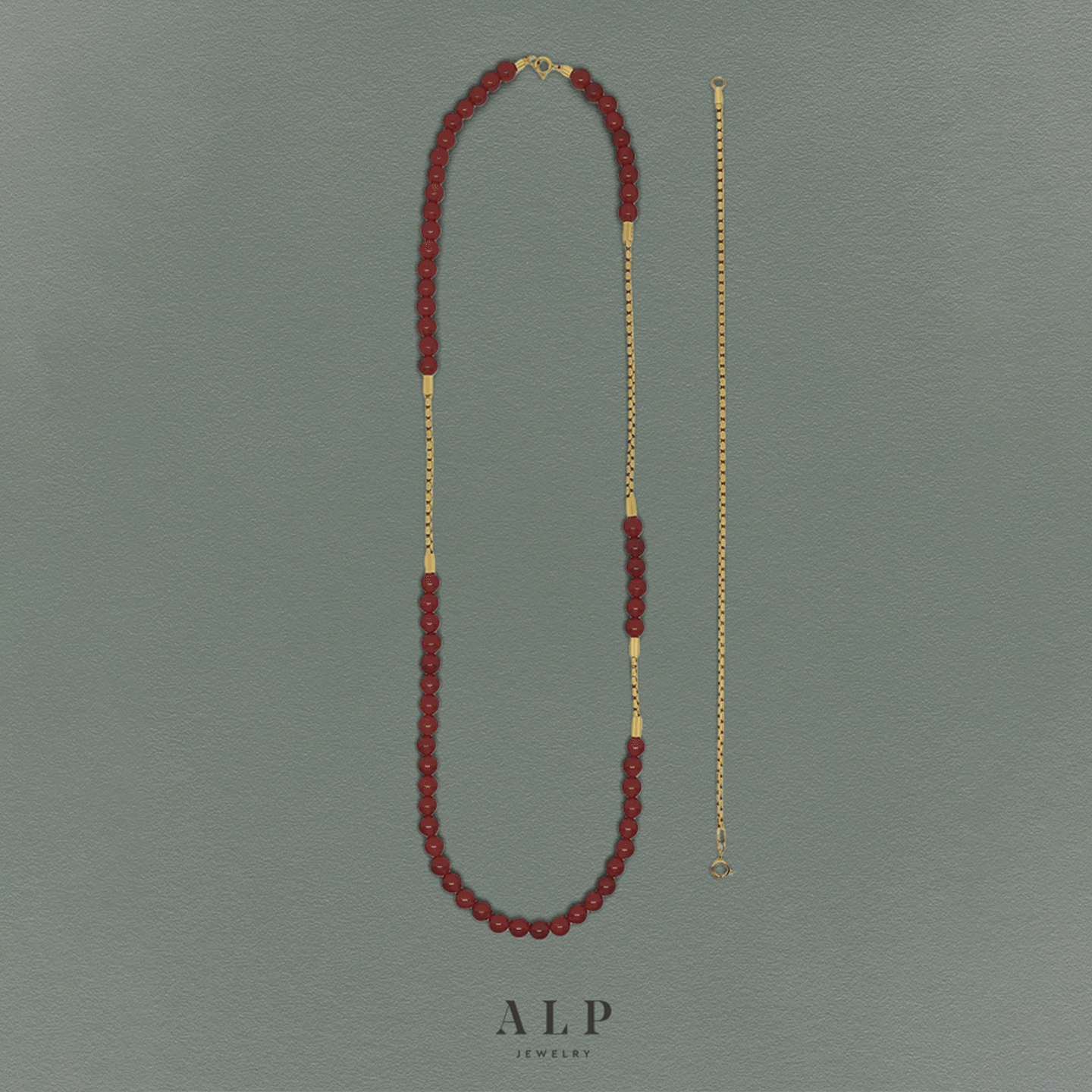 官方ALP JEWELRY一念三生系列新中式6mm红玛瑙项链长款叠戴毛衣链,珠宝/钻石/翡翠,颈饰,淘宝优惠券,粉丝福利购,淘宝优惠卷