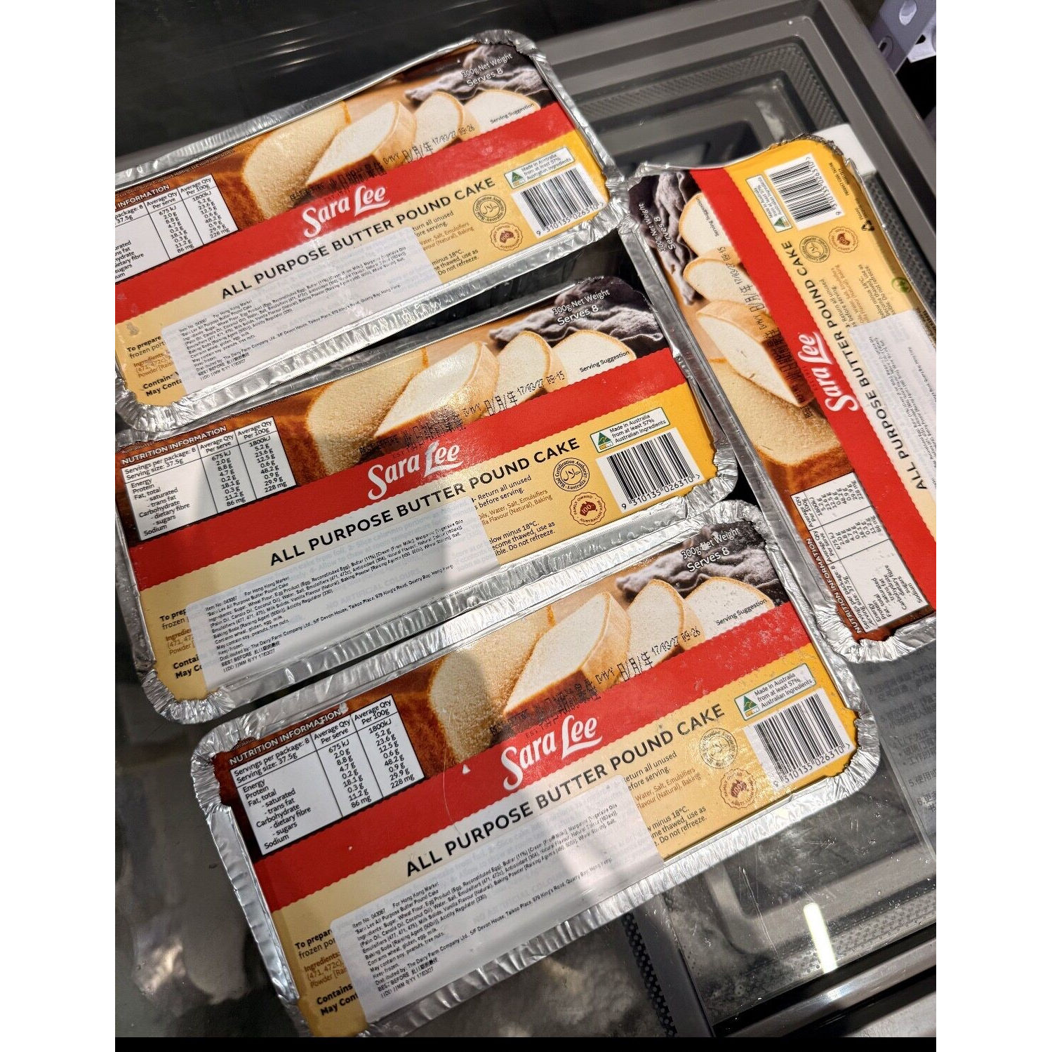 百佳港澳SaraLee莎莉牛油蛋糕