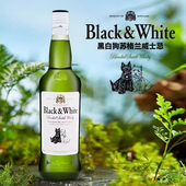 黑白狗顺风调配型苏格兰原装 进口威士忌洋酒700ml可乐桶