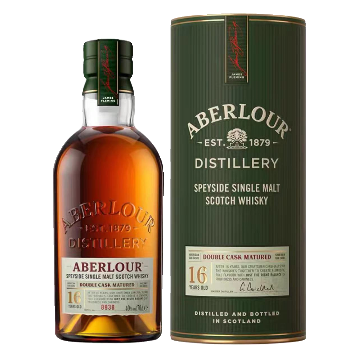 亚伯乐16年双桶单一麦芽威士忌 雅伯莱 Aberlour 苏格兰洋酒700ml