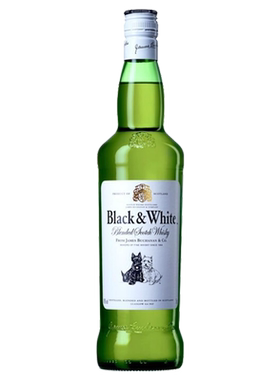 顺风威士忌黑白狗700ml