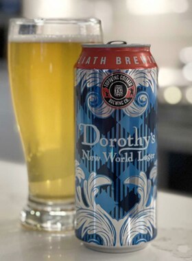 击倒巨人多萝西加州蒸汽拉格 Lager 精酿啤酒黄啤酒473ml*6罐
