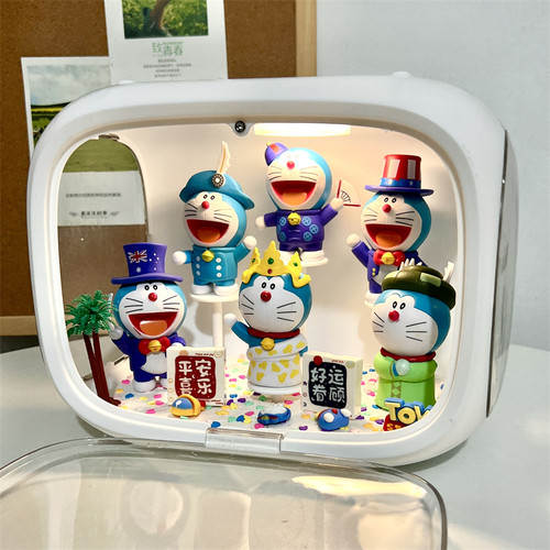 哆啦A梦生日礼物手办摆件送女生