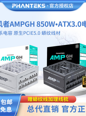 追风者AMP GH650/750/850/1000W全日系电容原生ATX3.0全模组电源
