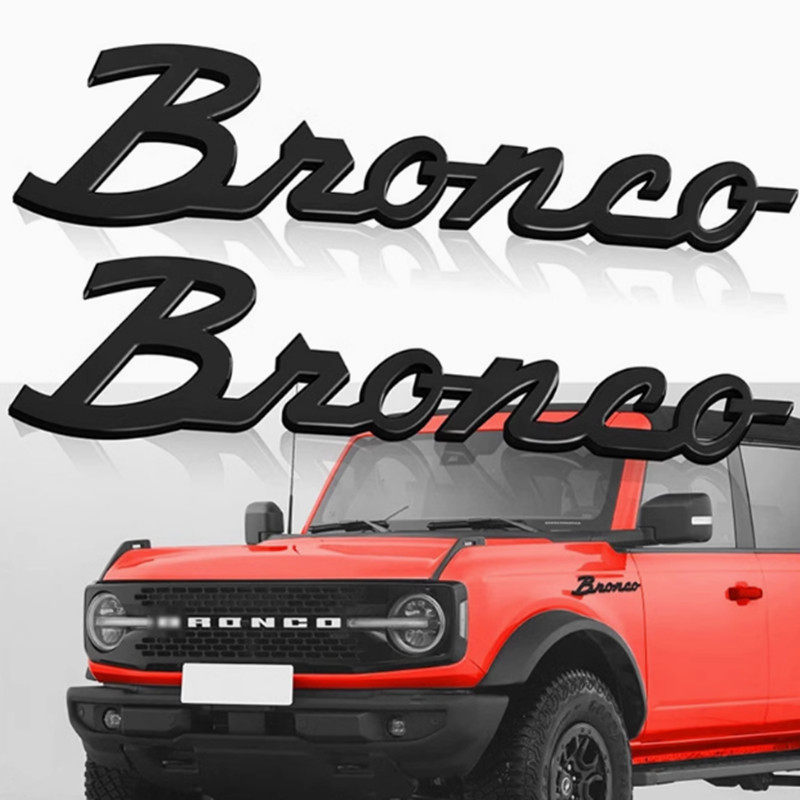 适用于福特Bronco字母汽车贴标