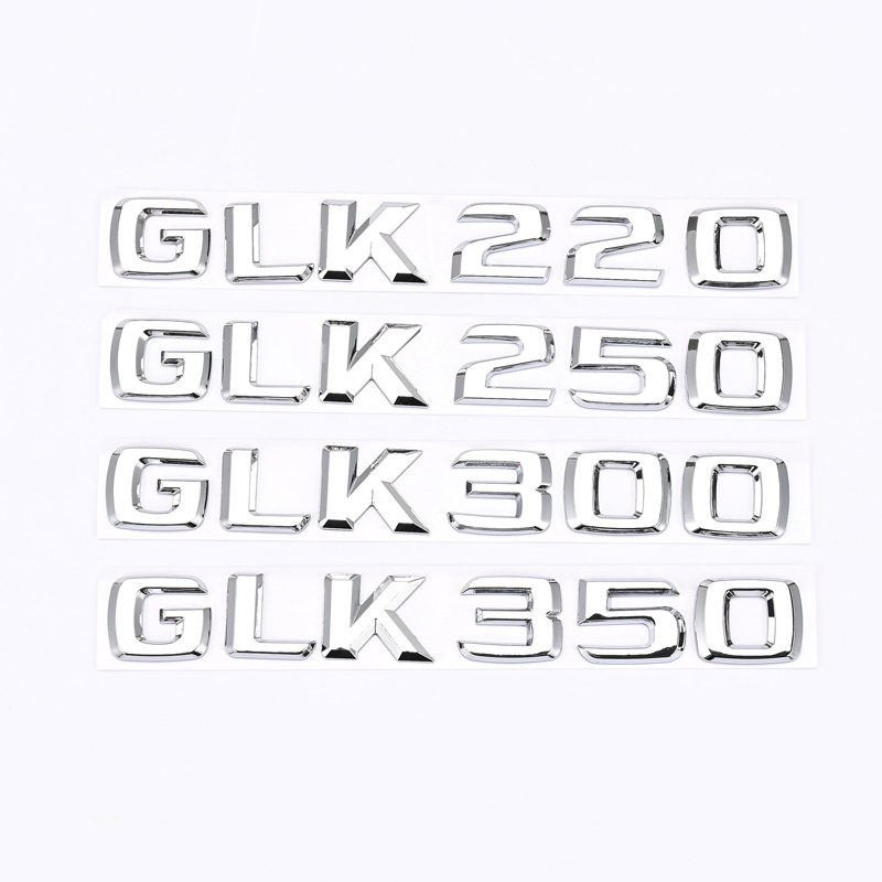 适用奔驰老款GLK字标数字标尾标