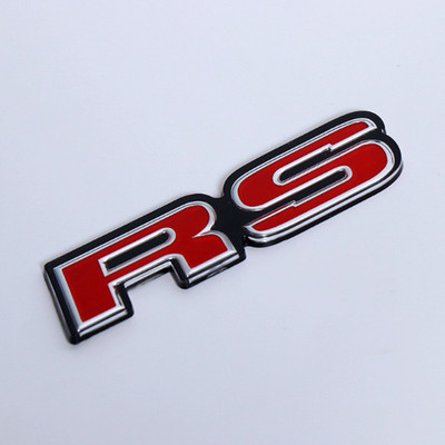 适用于本田改装RS红标装饰贴车标