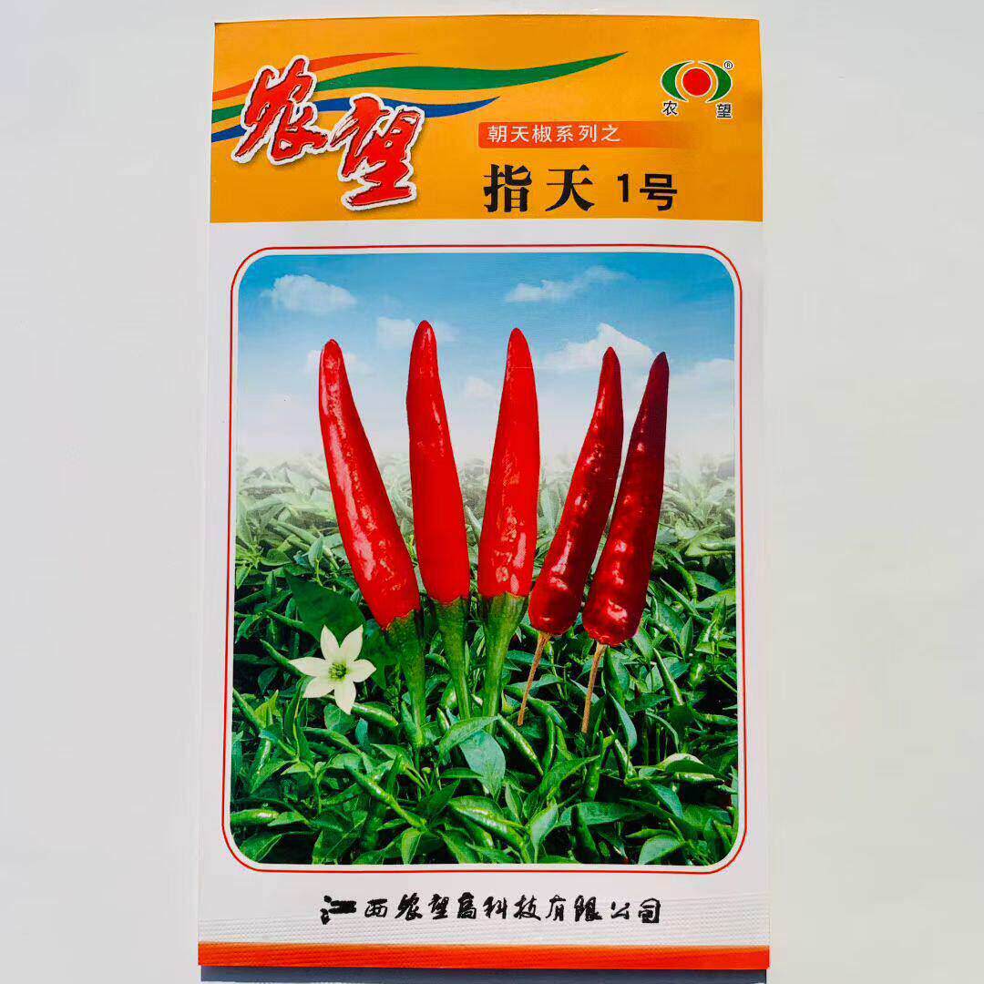 农望指天1号朝天椒辣椒种子早中熟辣味强干鲜两用揪春秋蔬菜种籽