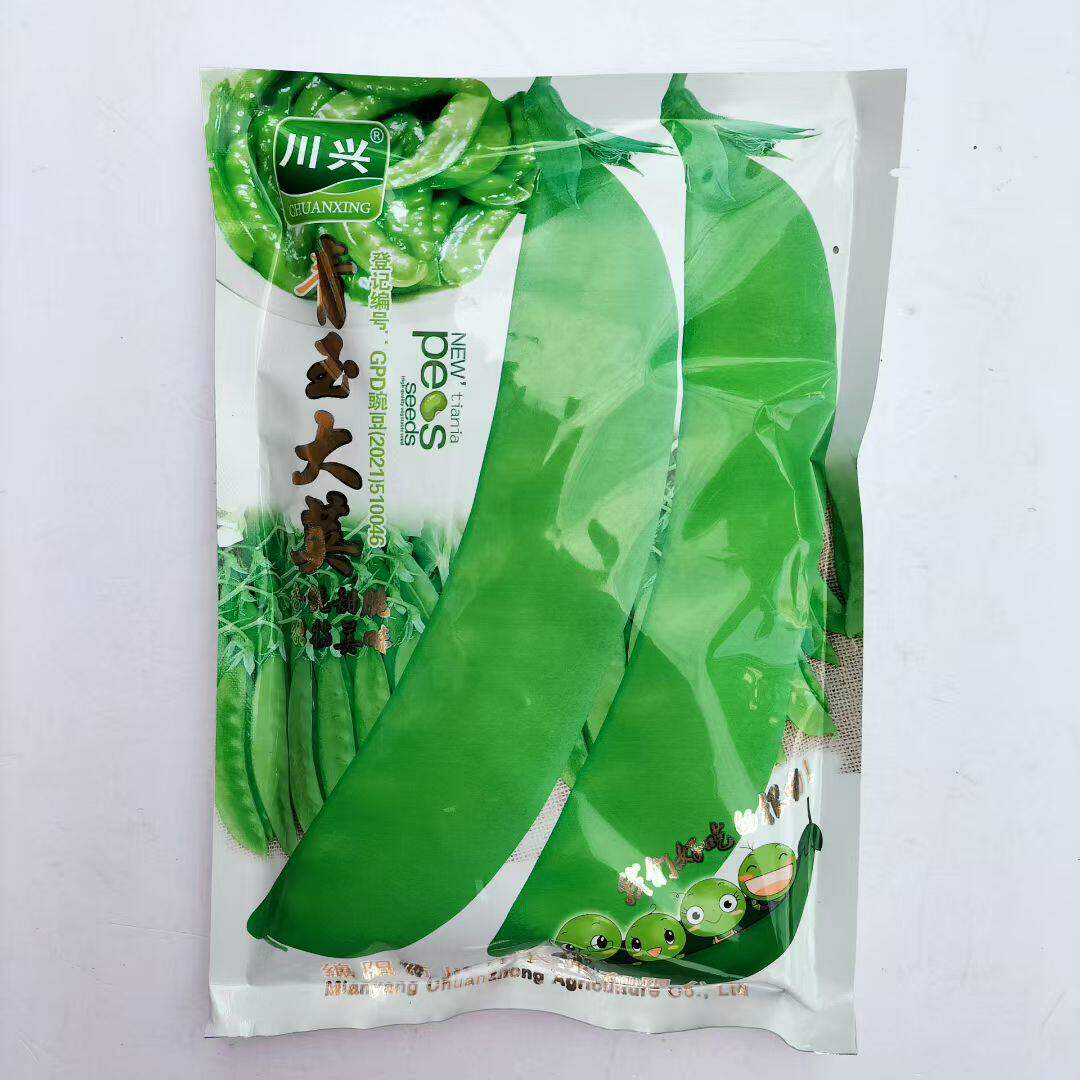 川兴青玉大荚白花荷兰豆种子软荚菜豌豆甜脆豌豆种籽秋播蔬菜种孑