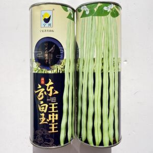 东方白玉王中王架豆种子四季豆种子荚浅绿色圆长抗病肉厚高产芸豆
