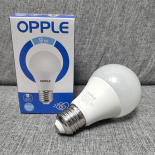 OPPLE欧普照明9W声光控感应灯泡LED球泡过道楼道声控光控感应灯