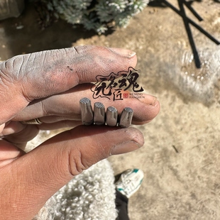 纯手工经典錾刻刀 沙田地錾压底板贵金属錾刻雕刻錾子 扭花弹簧钢