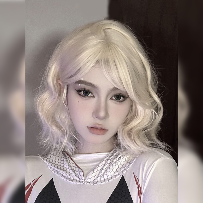 黑色草莓高温丝甜美可爱可齐斜