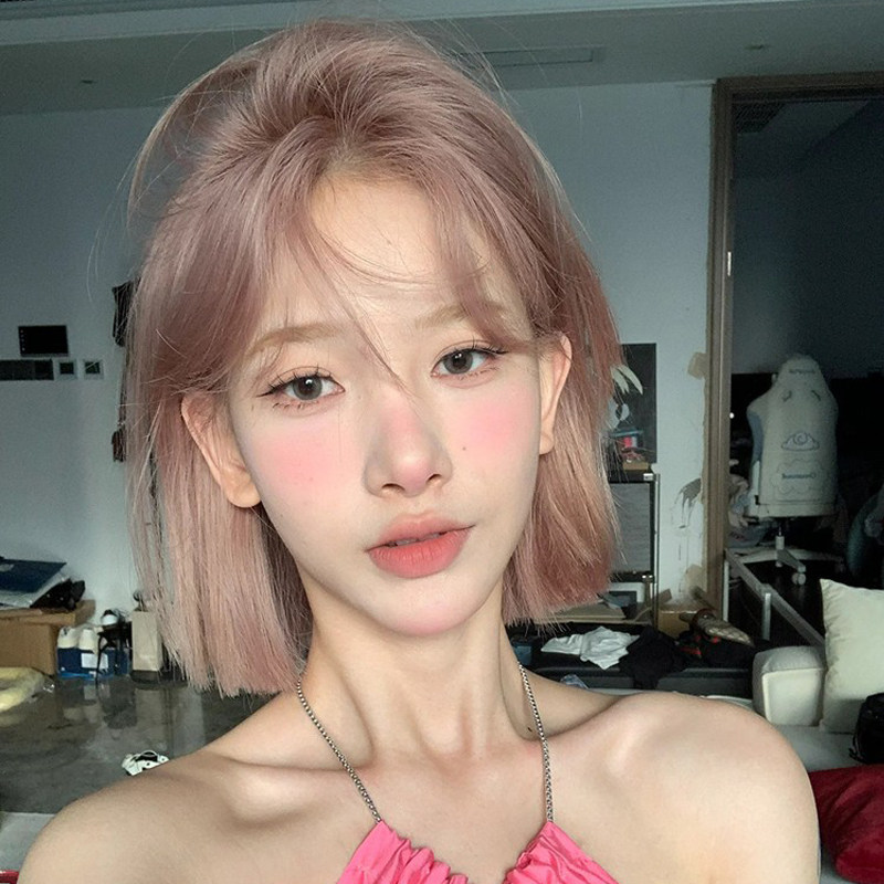 黑色草莓高温丝甜美可爱可齐斜