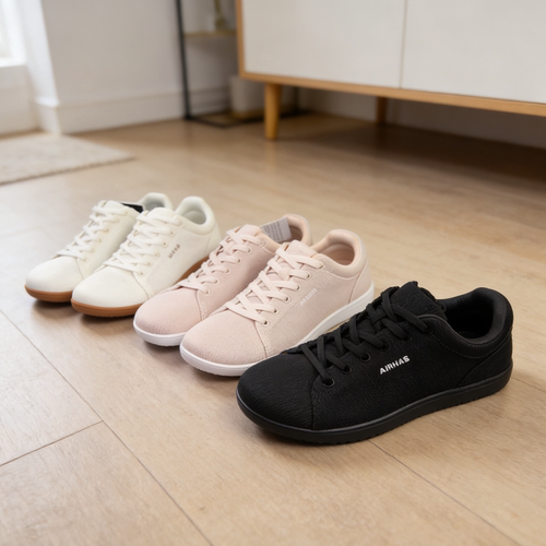 宽楦赤足女子春夏运动休闲鞋