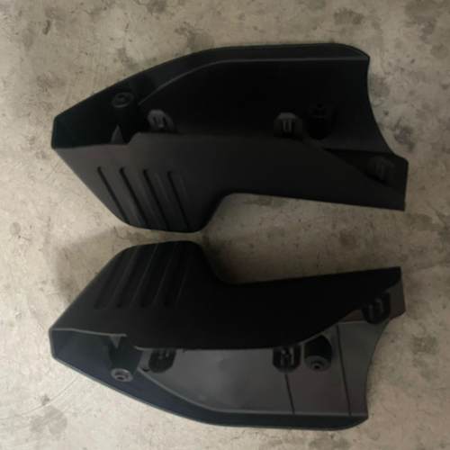 适用于新国标雅迪颜可DM120台铃萌曼电动车全外壳塑料脚蹬后搁脚