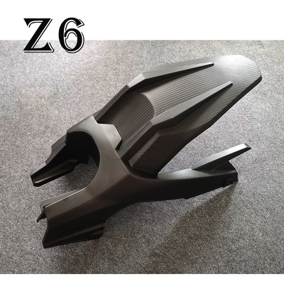 Z6后挡泥板后泥瓦水转印小猴子电动车油箱口盖链罩Z6后内挡泥板