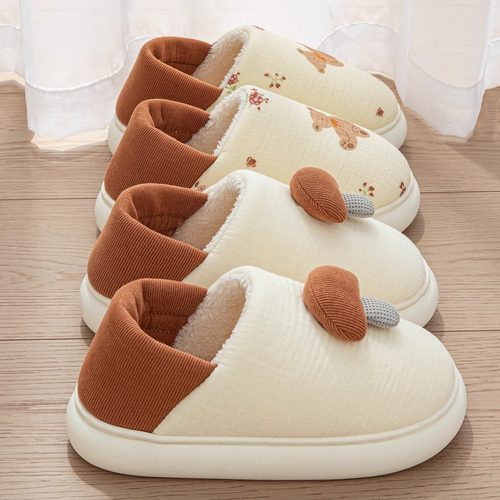 月子鞋夏薄款789月份春夏孕妇包跟室内居家软底防滑产妇棉拖鞋女