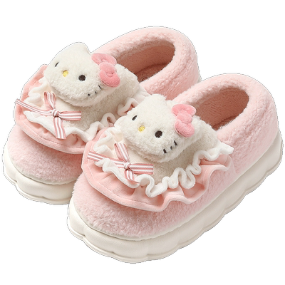 HelloKitty凯蒂猫棉拖鞋女款冬季