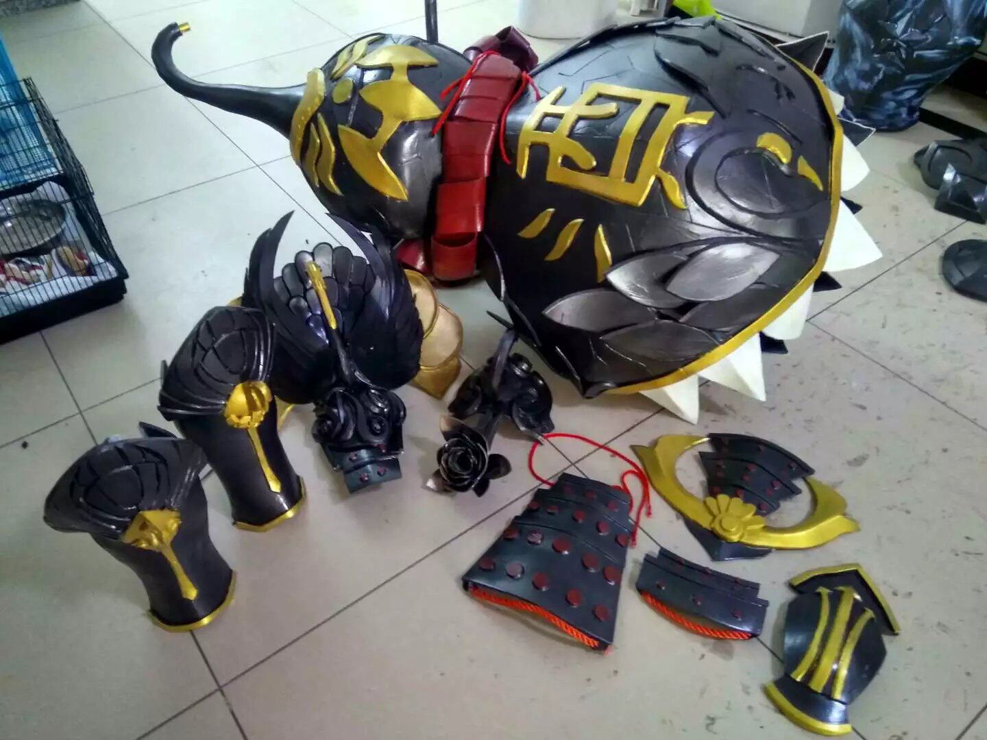 【藏道具】阴阳师 酒吞童子 酒歌狂行  武器 cos道具手套武器定制