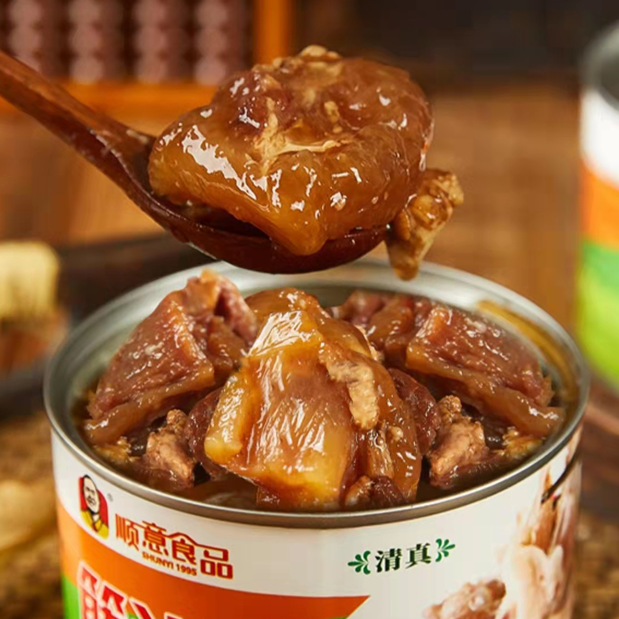 清真筋头巴脑罐头 500克/罐 开罐即食 营养快餐 回族送礼