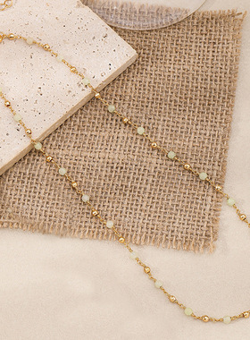 英国Cherry Kitty欧美波西米亚项链18K金镀铜不褪色小众沙滩米