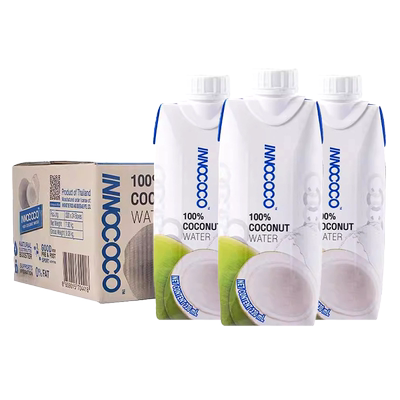 泰国进口innococo纯椰子水1L大瓶