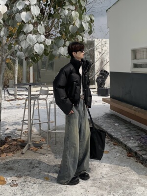 加厚冬季宽松百搭棉衣面包服外套