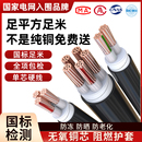 5芯10 50平方电缆护套线 国标室户外电线纯铜芯YJV2