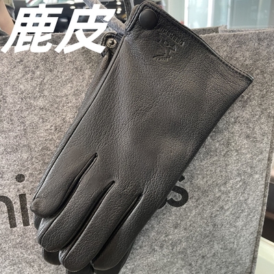 男士鹿皮分指手套朋友