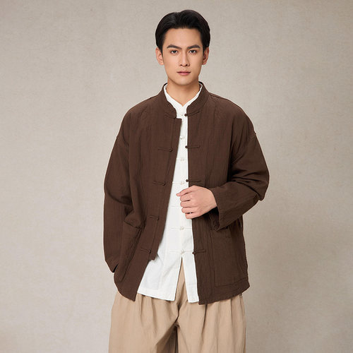 照本堂原创设计国风中式盘扣外套