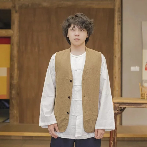 照本堂中国风原创设计男款马夹