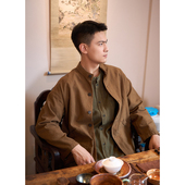 男装 舒适棉麻10支立领外套男M12803 新款 新中式 照本堂 2026春季