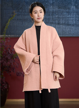 【照本堂】2025冬季新款女装新中式加厚宽松棉外套W12843