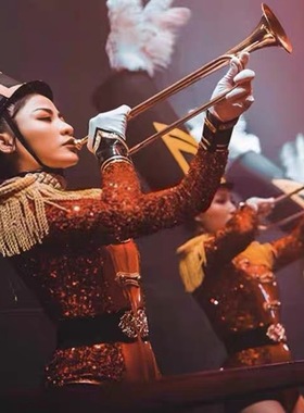 胡桃夹子疯马秀主题性感亮片高叉gogo互动主舞ds气氛嘉宾dj