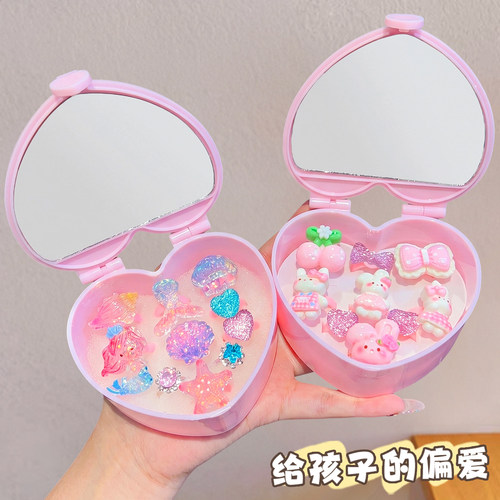 女童可调节公主玩具戒指