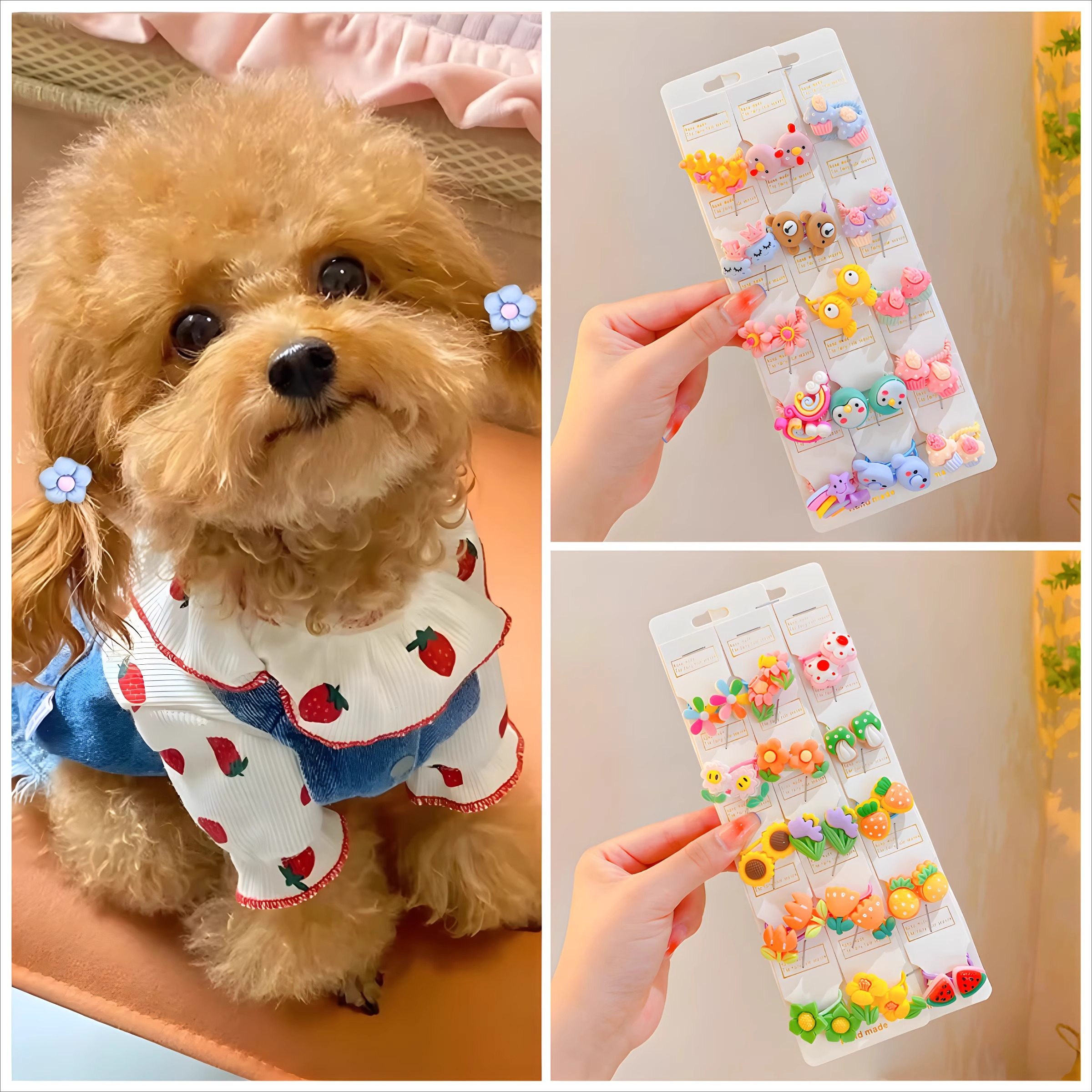 狗狗专用拇指发圈发饰泰迪马尔济斯猫咪皮筋可爱小狗头绳比熊发绳,宠物/宠物食品及用品,发饰/头饰,淘宝优惠券,粉丝福利购,淘宝优惠卷