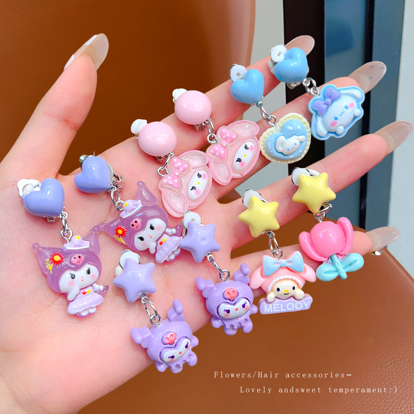 儿童耳饰可爱防痛无耳洞耳夹耳环新年礼物女童玩具小女孩甜美耳钉,饰品/流行首饰/时尚饰品新,耳环,淘宝优惠券,粉丝福利购,淘宝优惠卷