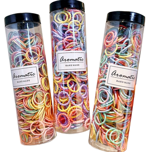 儿童皮筋不伤发女童宝宝小号扎头发弹性好发圈婴儿头绳橡皮筋头绳