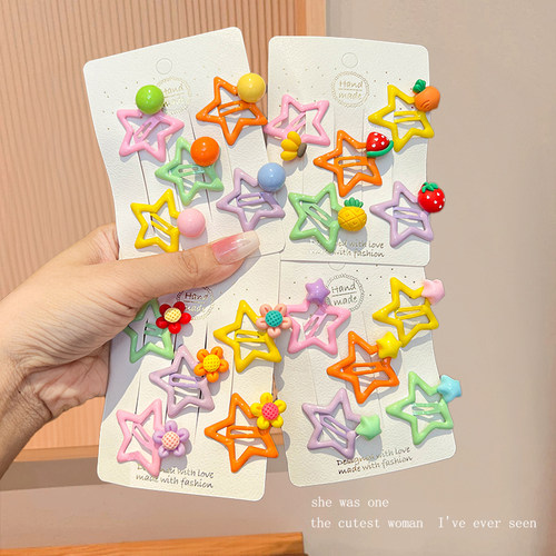 儿童发夹星星可爱小女孩发卡发饰