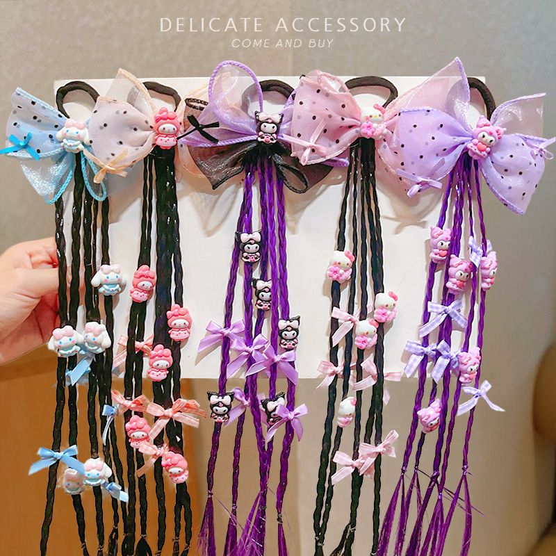 2025新款儿童假发辫子头饰可爱