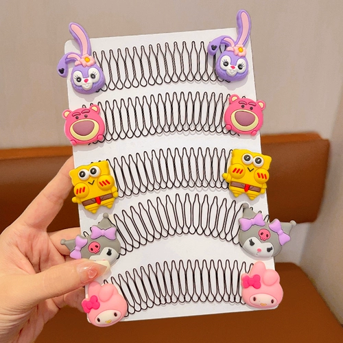 Детская расческа для сломанных волос, артефакт, невидимый затылок, сортировка сломанных заколок для волос, маленькая девочка, милая танцующая шпилька, расческа