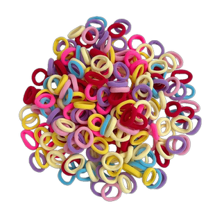 儿童头绳不伤发毛巾圈发饰女童皮筋高弹力发绳小女孩宝宝发圈头饰